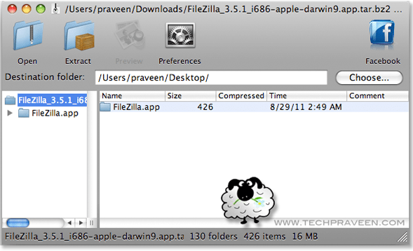 downloading rar files for mac